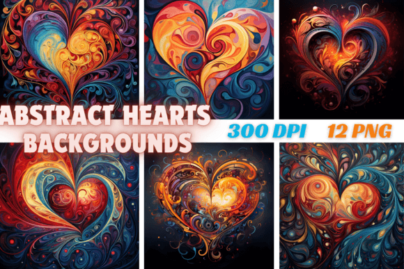 Abstract Hearts Backgrounds: Elevate Your Visual Storytelling