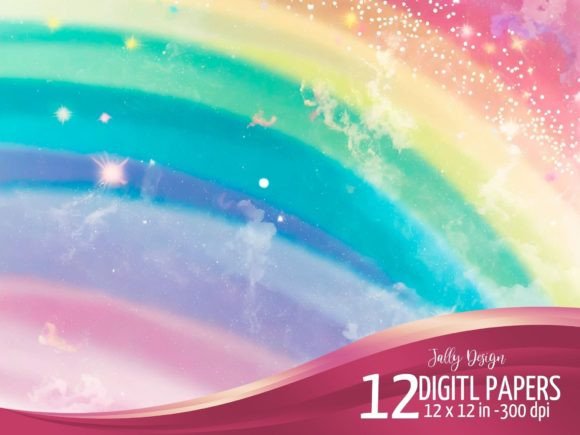 Beautiful Pastel Rainbow Backgrounds for Modern Design