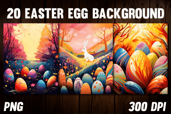 Easter Egg Backgrounds for Covers 1: Elevate Your Spring Projects