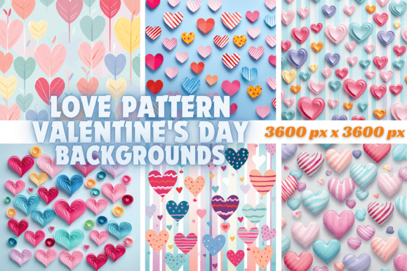 Love Pattern Valentine's Day Backgrounds: A Designer's Guide